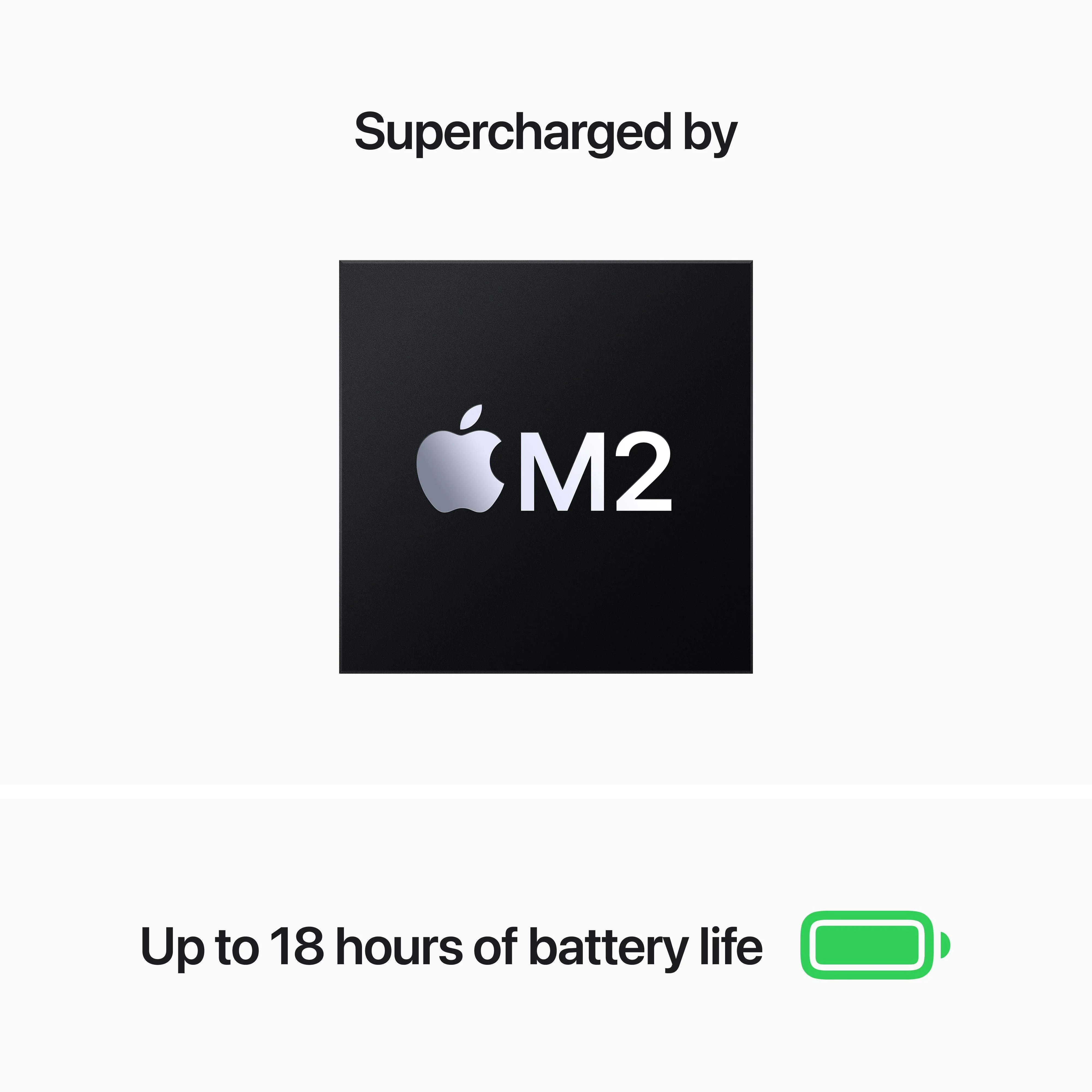 13-inch MacBook Air: Apple M2 chip with 8‑core CPU and 10‑core GPU, 512GB SSD - Starlight - Image 4