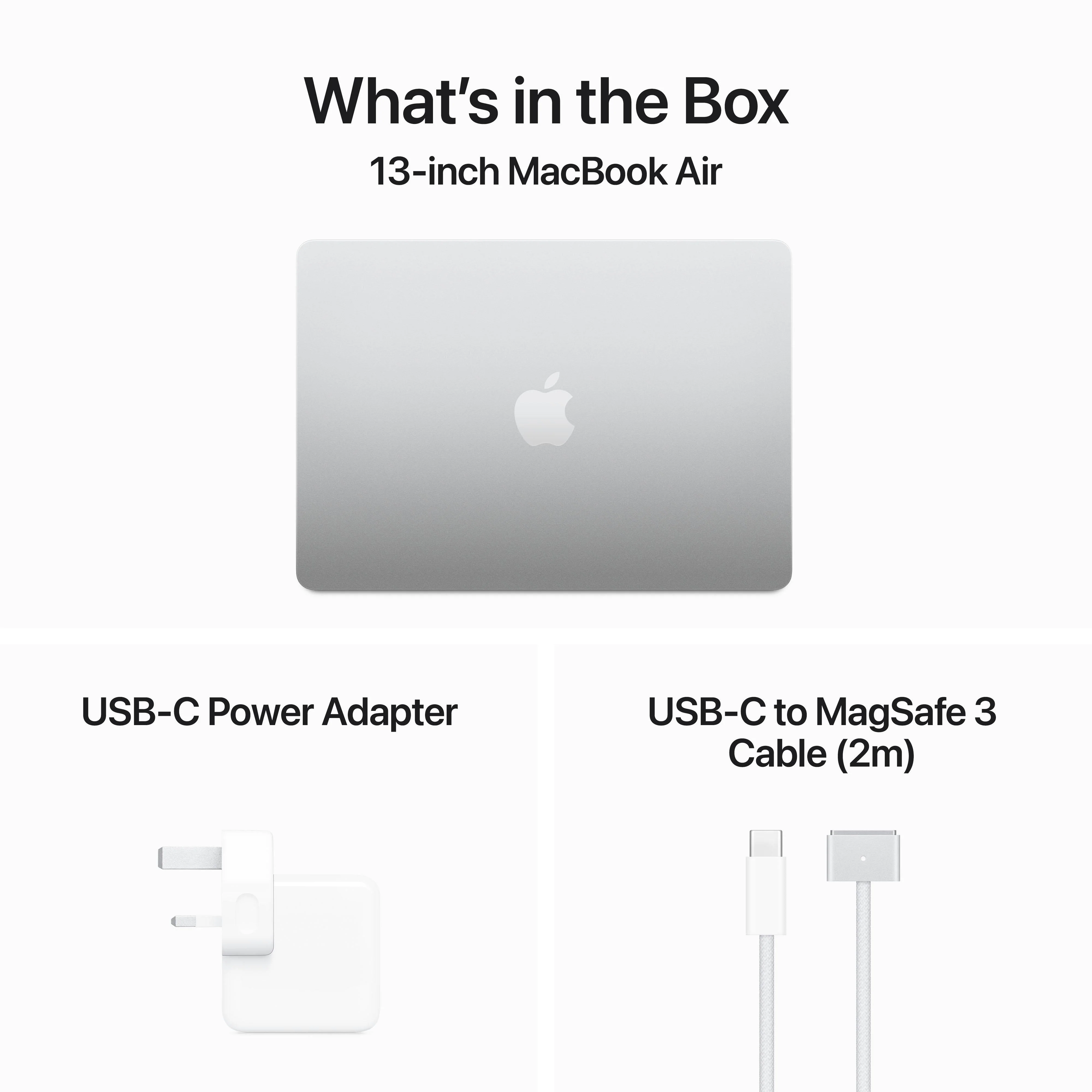 13-inch MacBook Air: Apple M3 chip with 8‑core CPU and 10‑core GPU, 512GB SSD - Silver - Image 9