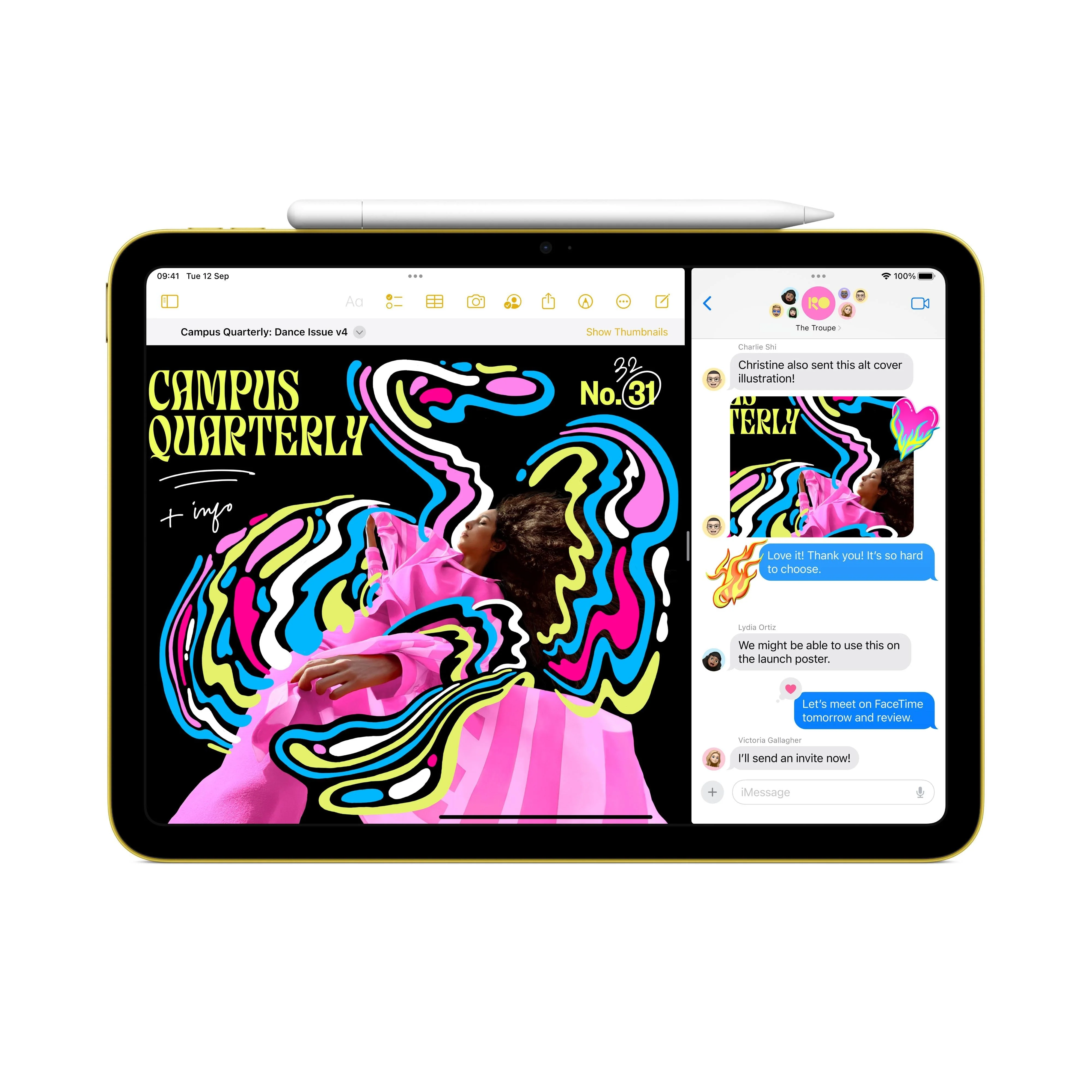 10.9-inch iPad Wi-Fi 64GB - Pink (10th generation) - Image 5