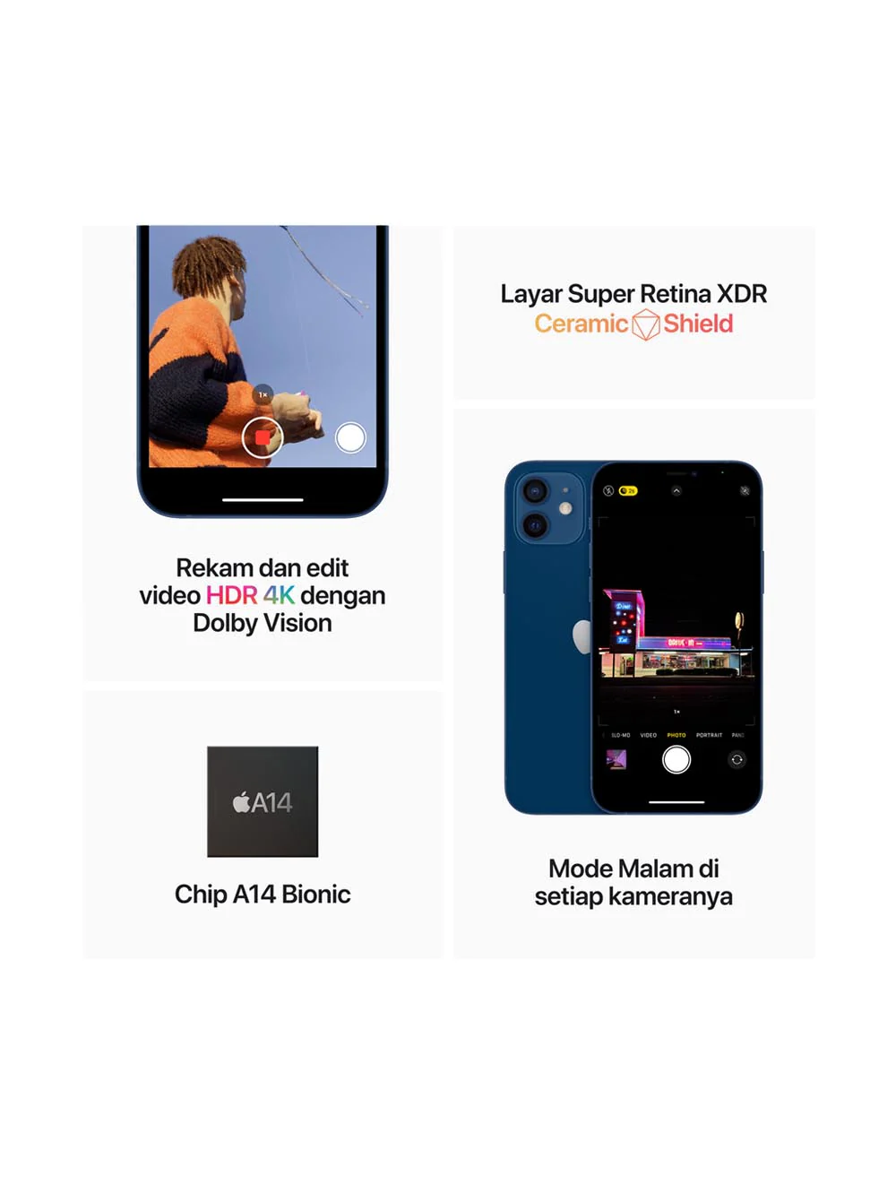 iPhone 12 64GB Black - Image 5